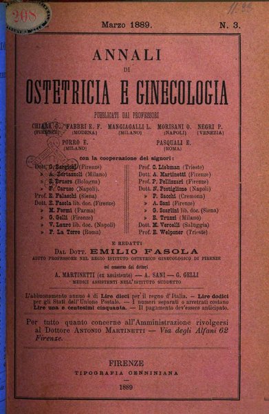 Annali di ostetricia e ginecologia