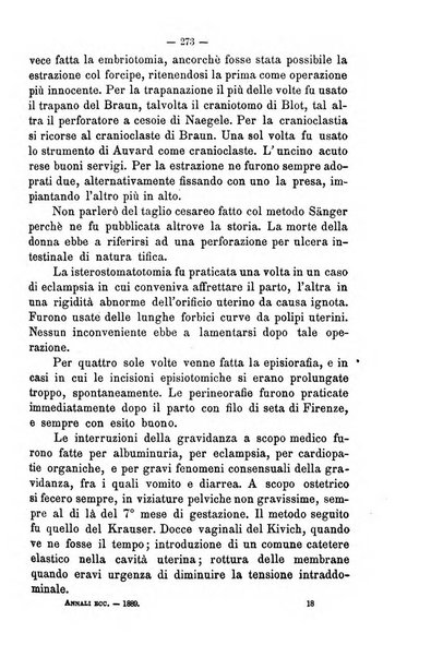 Annali di ostetricia e ginecologia