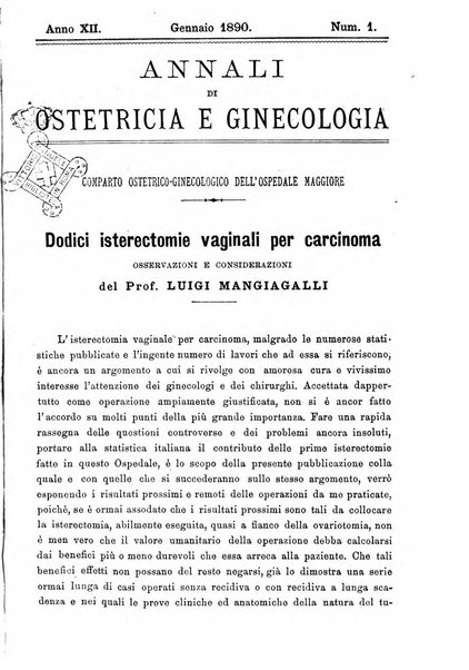 Annali di ostetricia e ginecologia