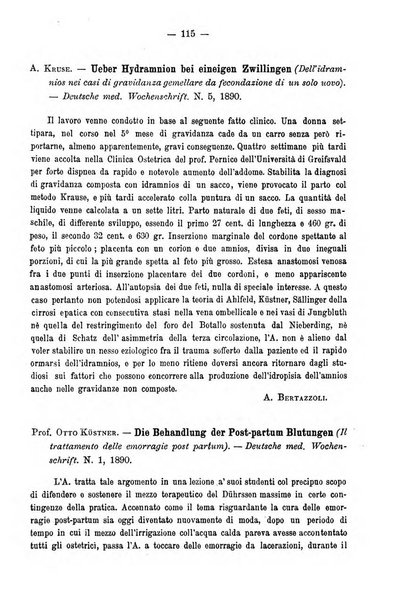 Annali di ostetricia e ginecologia