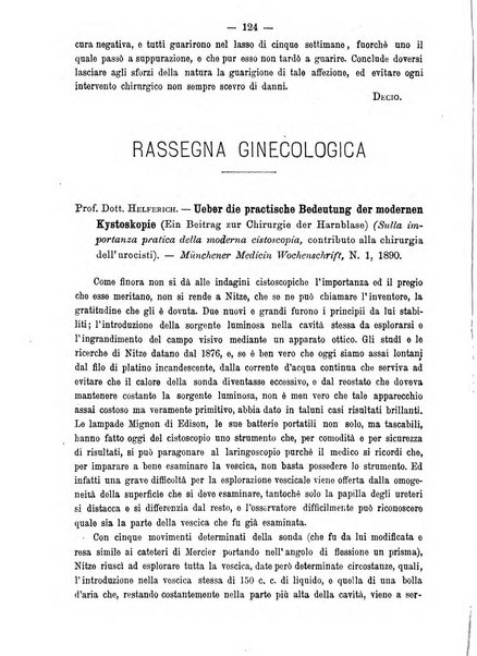 Annali di ostetricia e ginecologia