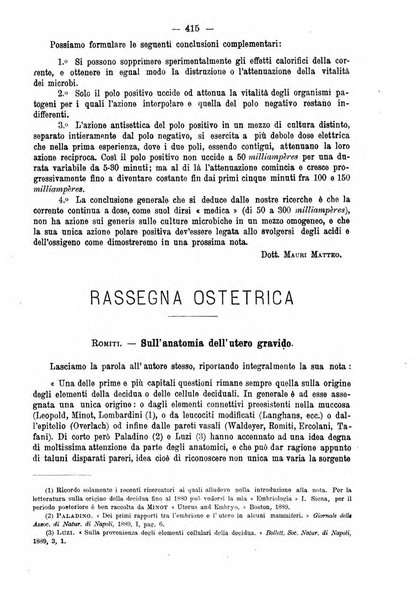 Annali di ostetricia e ginecologia