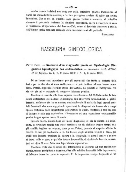 Annali di ostetricia e ginecologia