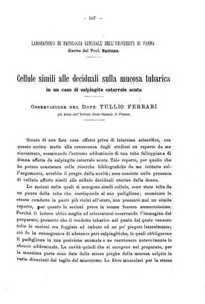 Annali di ostetricia e ginecologia