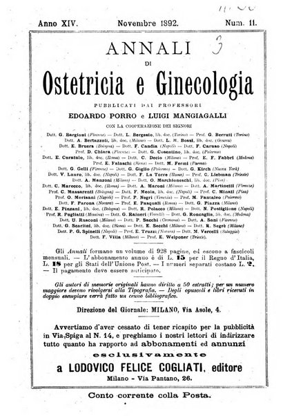 Annali di ostetricia e ginecologia