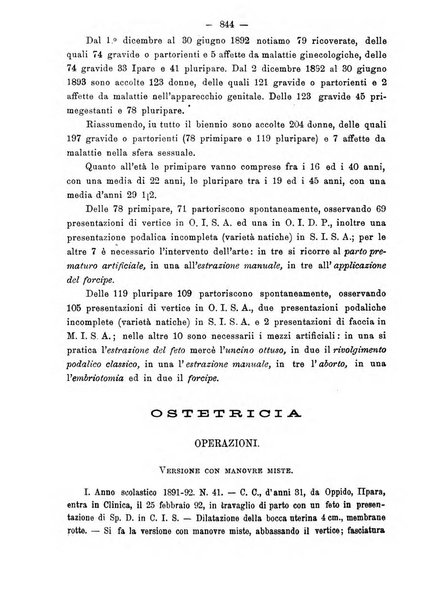 Annali di ostetricia e ginecologia