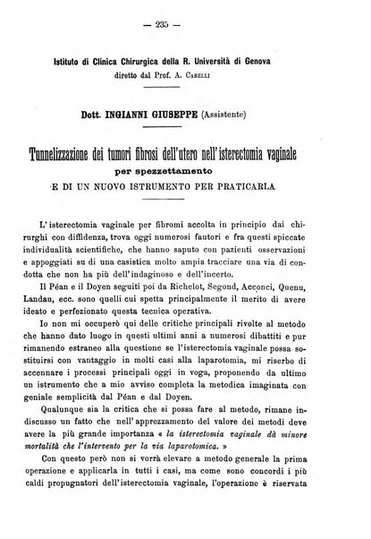 Annali di ostetricia e ginecologia