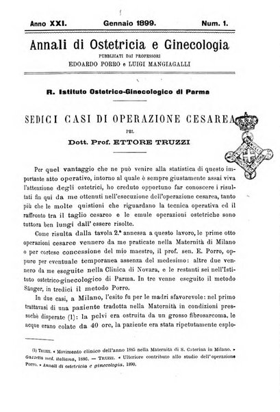 Annali di ostetricia e ginecologia