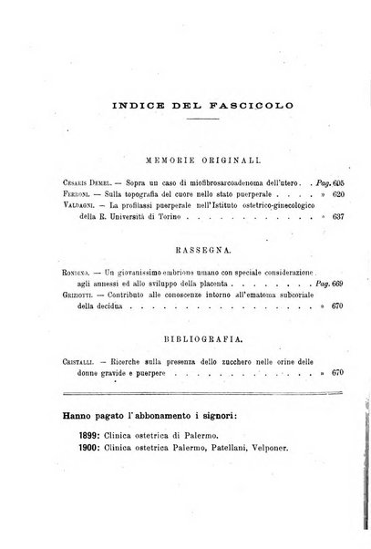 Annali di ostetricia e ginecologia