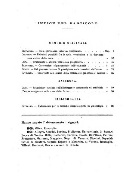 Annali di ostetricia e ginecologia