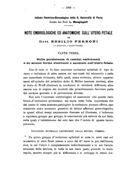 Annali di ostetricia e ginecologia