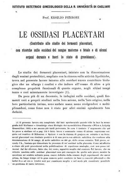 Annali di ostetricia e ginecologia