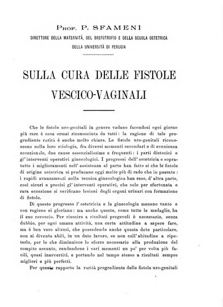 Annali di ostetricia e ginecologia