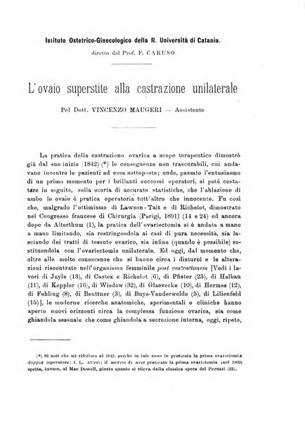 Annali di ostetricia e ginecologia