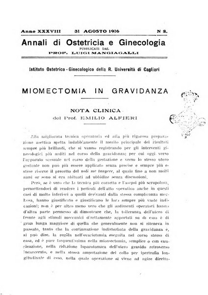 Annali di ostetricia e ginecologia