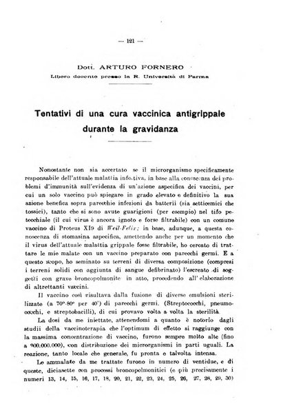 Annali di ostetricia e ginecologia