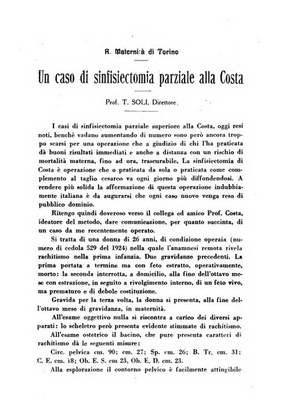 Annali di ostetricia e ginecologia