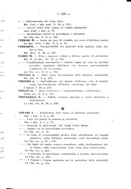 Annali di ostetricia e ginecologia