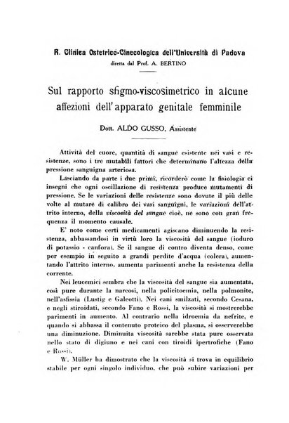 Annali di ostetricia e ginecologia