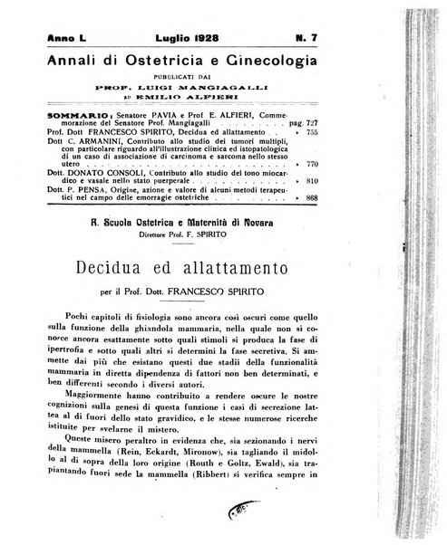 Annali di ostetricia e ginecologia