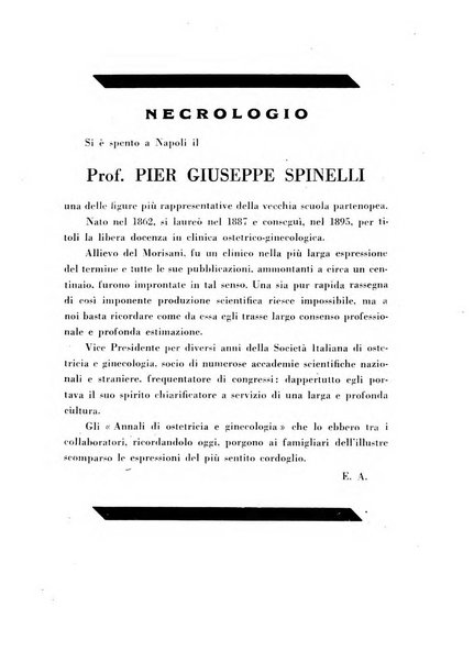 Annali di ostetricia e ginecologia