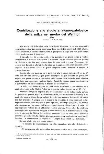 Archivio italiano di anatomia e istologia patologica