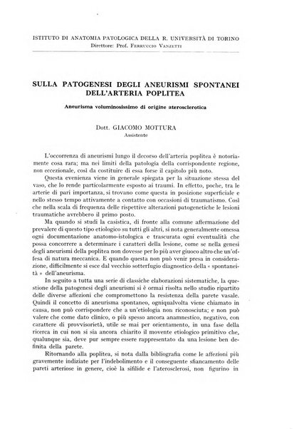 Archivio italiano di anatomia e istologia patologica