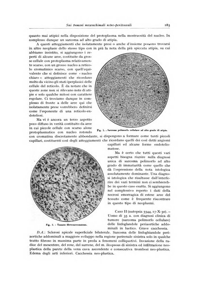 Archivio italiano di anatomia e istologia patologica