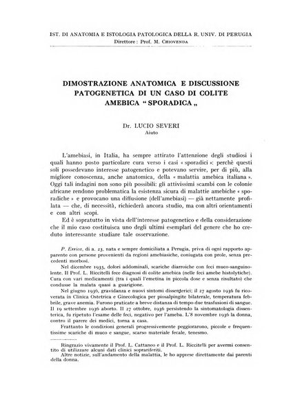 Archivio italiano di anatomia e istologia patologica