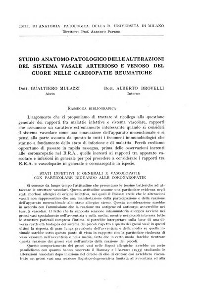 Archivio italiano di anatomia e istologia patologica