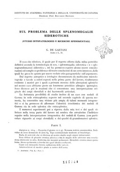 Archivio italiano di anatomia e istologia patologica