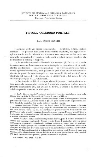 Archivio italiano di anatomia e istologia patologica