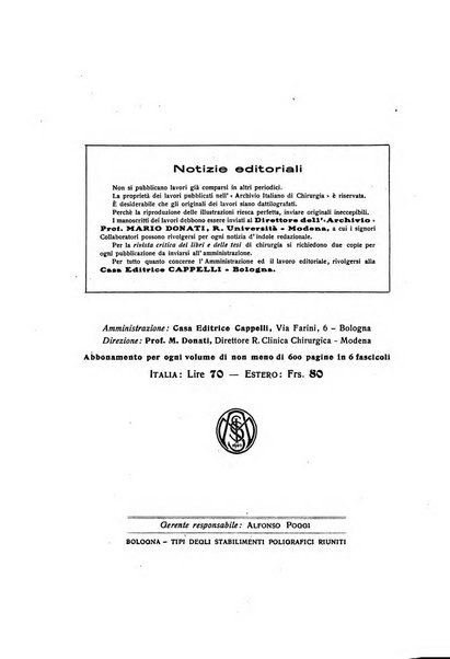 Archivio italiano di chirurgia