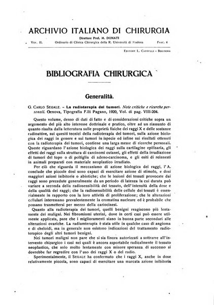 Archivio italiano di chirurgia