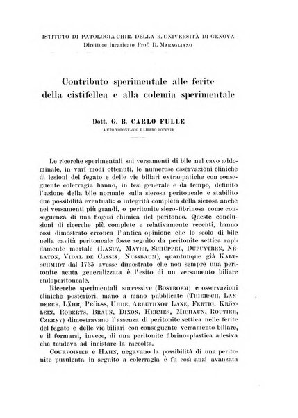 Archivio italiano di chirurgia