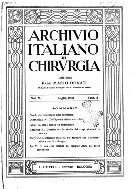 Archivio italiano di chirurgia