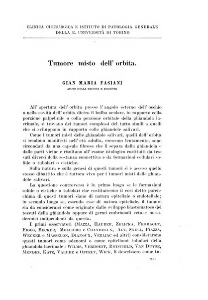 Archivio italiano di chirurgia