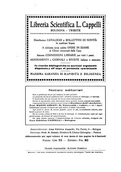 Archivio italiano di chirurgia