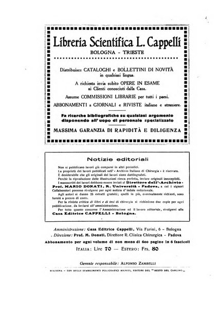 Archivio italiano di chirurgia