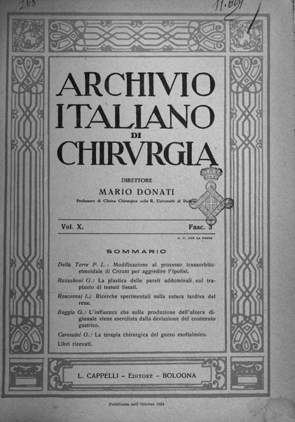 Archivio italiano di chirurgia