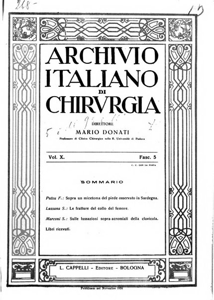 Archivio italiano di chirurgia