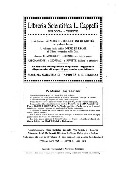 Archivio italiano di chirurgia