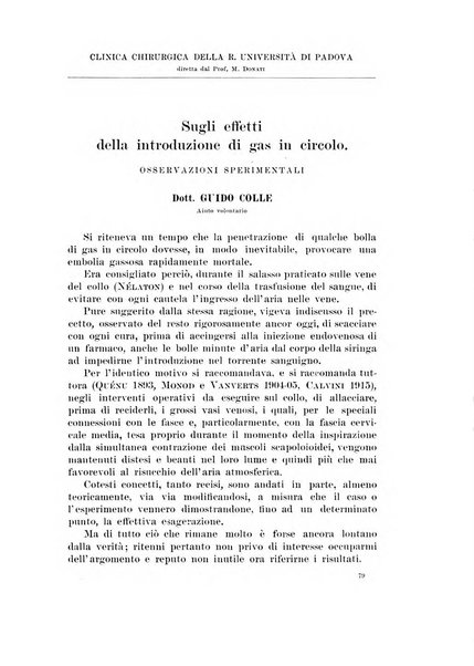 Archivio italiano di chirurgia