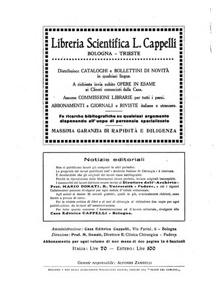 Archivio italiano di chirurgia