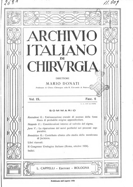 Archivio italiano di chirurgia