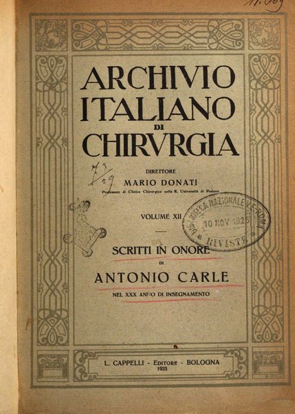 Archivio italiano di chirurgia