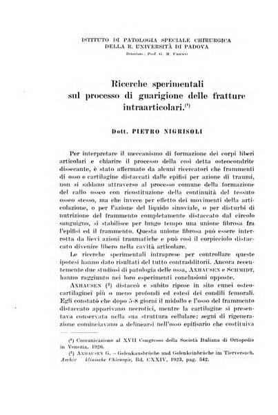 Archivio italiano di chirurgia