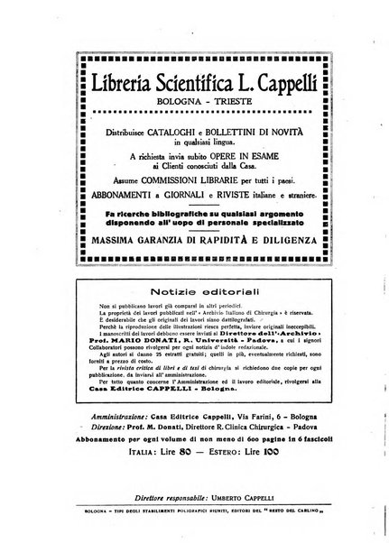 Archivio italiano di chirurgia