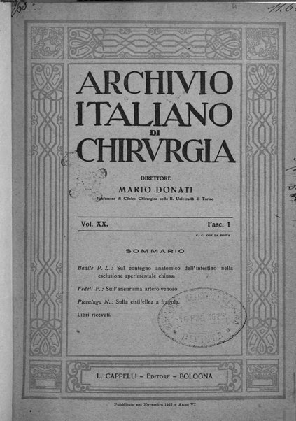 Archivio italiano di chirurgia