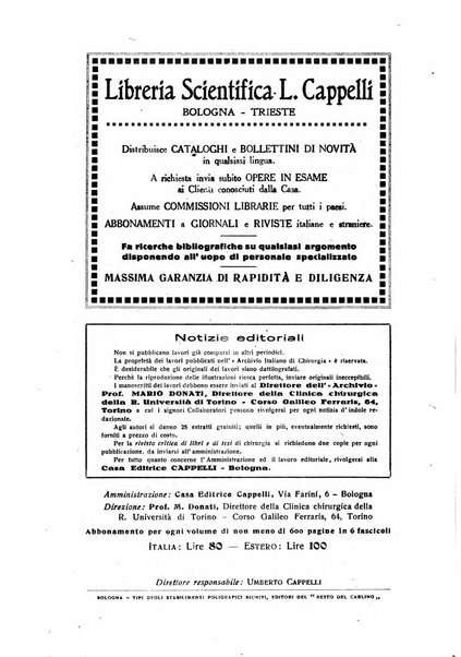 Archivio italiano di chirurgia